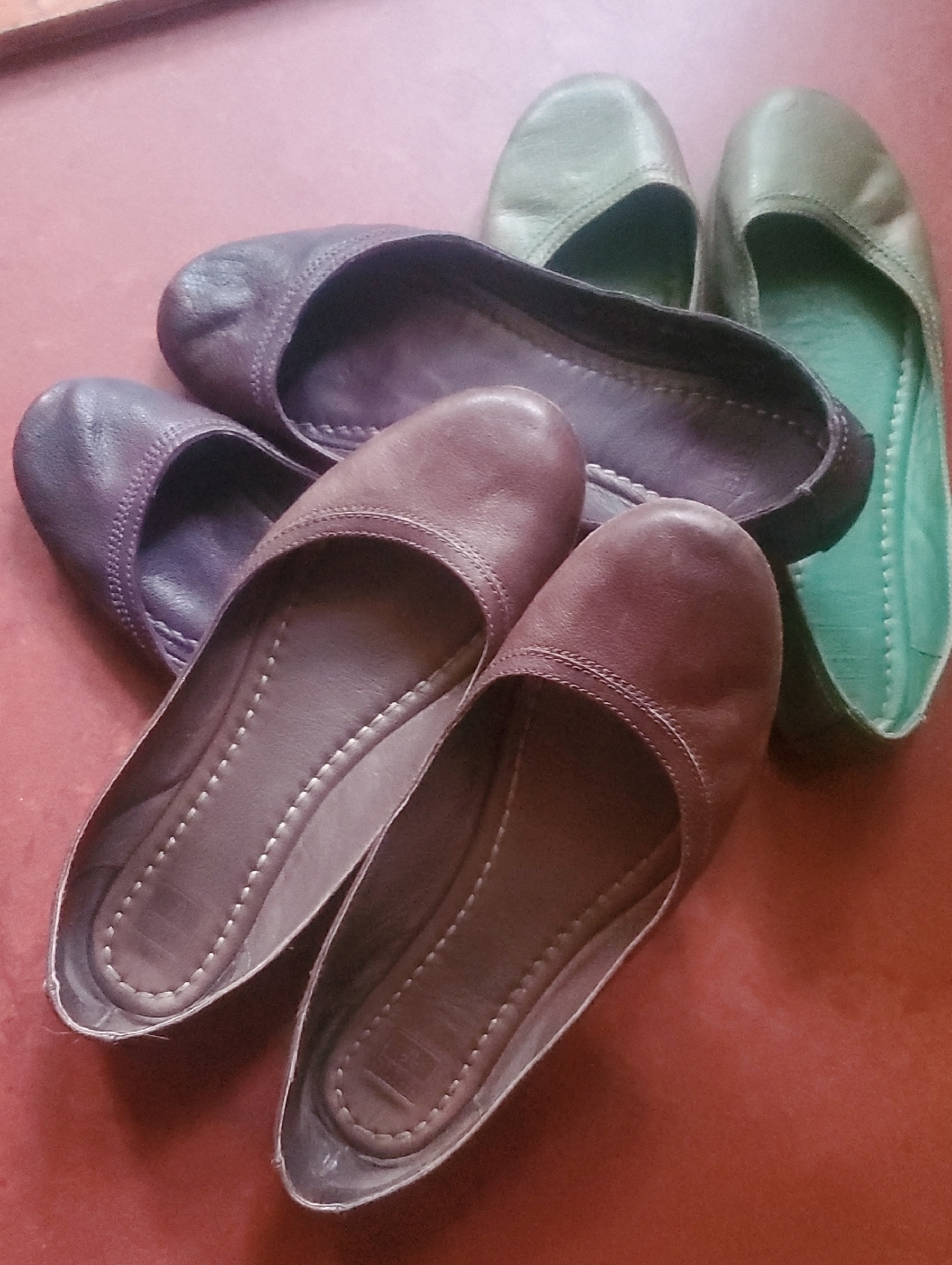 Frye Carson Ballet Flat Bundle
